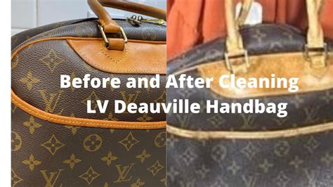 cleaning louis vuitton bags.